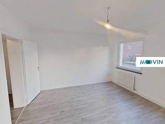 Ansicht II: Wohn- und Esszimmer