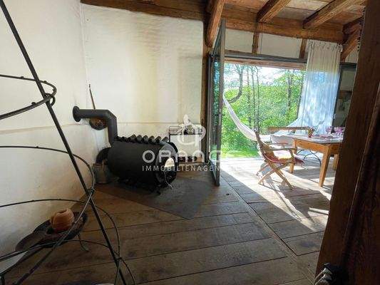 Natürlich kann hier auch geheizt werden