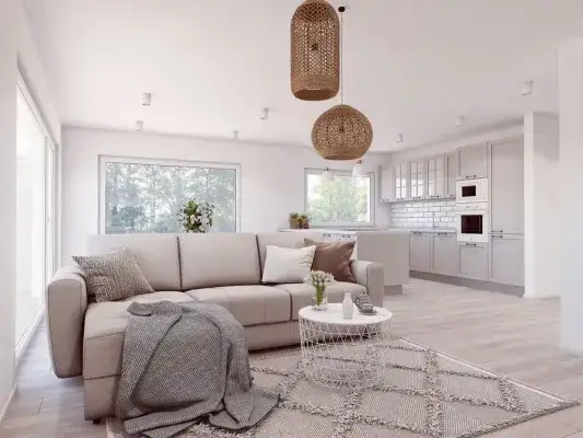 DAN-WOOD Bungalow Perfect-86 Wohnzimmer