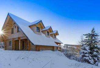 Ansicht im Winter