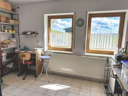 Werkstatt im Kellergeschoss