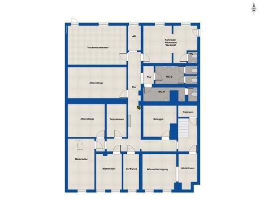 Grundriss Kellergeschoss