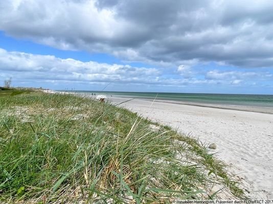 toller Sandstrand vor der Tür