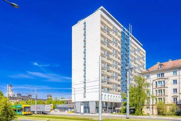 Objektansicht in Bauphase