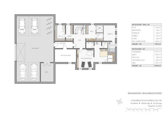 Grundriss - UNTERGESCHOSS -