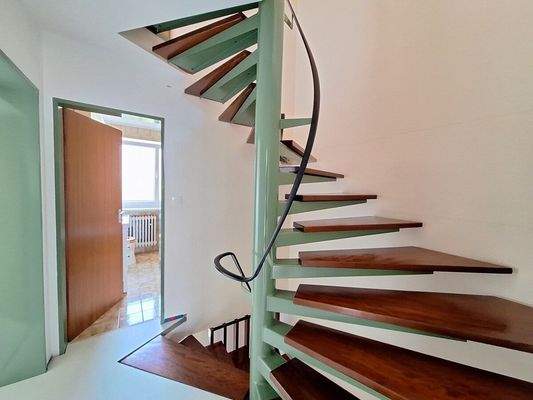 Treppenhaus in das Obergeschoss