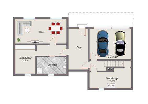 Grundriss Kellergeschoss (ähnlich)