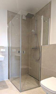...mit Regendusche