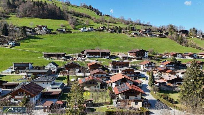 Wildschönau/NIEDERAU - 567 m² Grundstück - Vogelperspektive