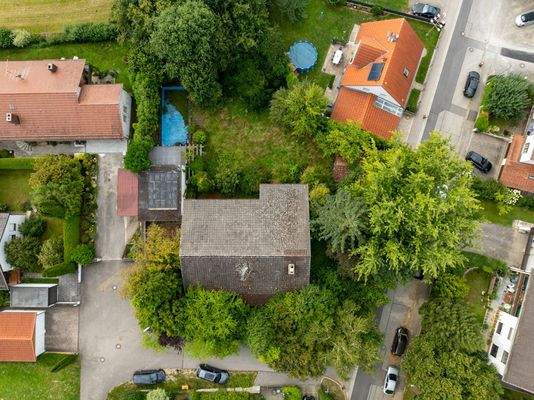 Grundstück Draufsicht