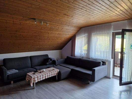 Wohnzimmer Dachgeschosswohnung2