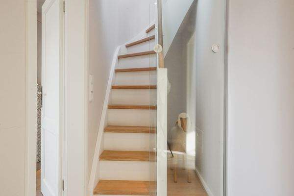 Treppe zum Dachgeschoss