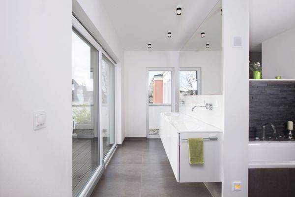 Eltern Bad mit Dachterrasse