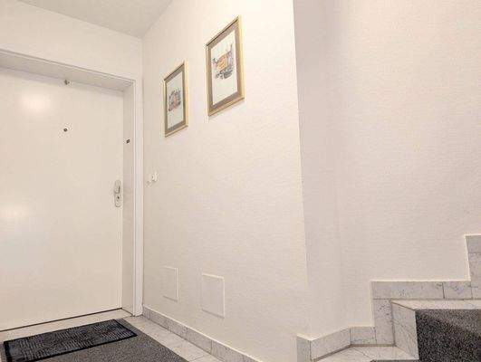 Eingang zur Wohnung.