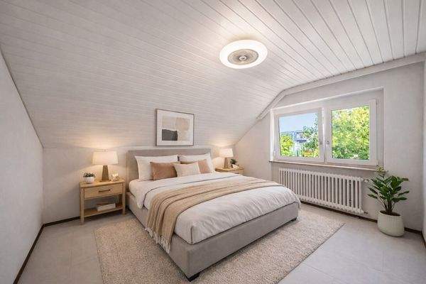 Schlafzimmer visualisiert