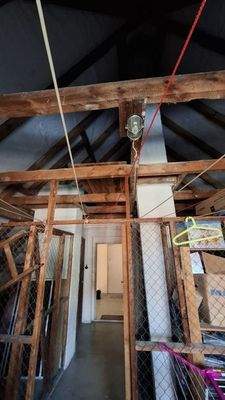 Dachboden nicht ausgebaut aber gedämm