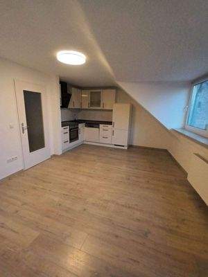 Wohnzimmer / Einbauküche