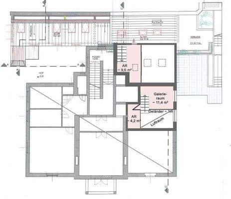 Planskizze Galerie