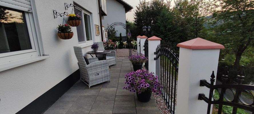 Große zweite Terrasse