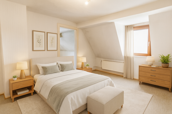 Schlafzimmer Visualisierung