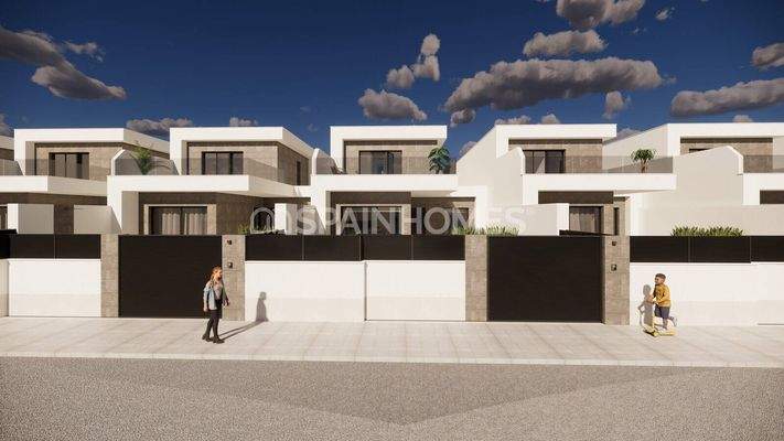 Modern 3 Bedroom Houses with Private Pool in Dolores