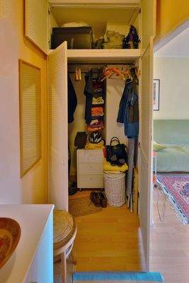 Integrierte Gaderobe