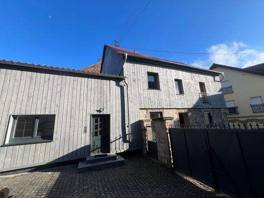 Seitenansicht Vorderhaus 