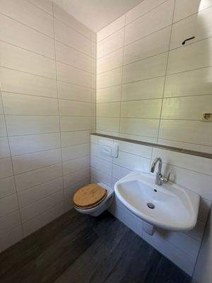 WC im Erdgeschoß