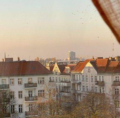 Blick aus Wohn-/Kinderzimmer