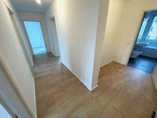 Helle Wohnungskorridor