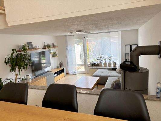 Blick ins Wohnzimmer