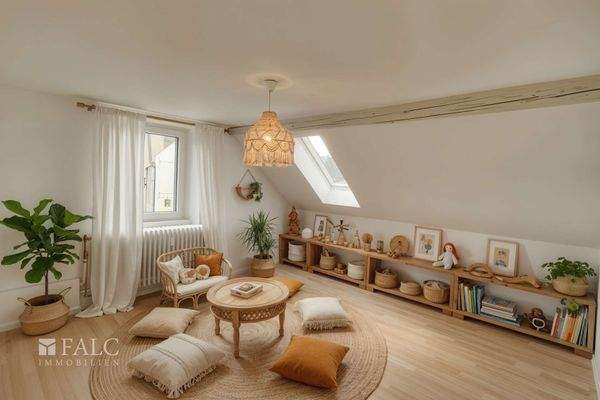 Kinderzimmer (virtuell möbliert)