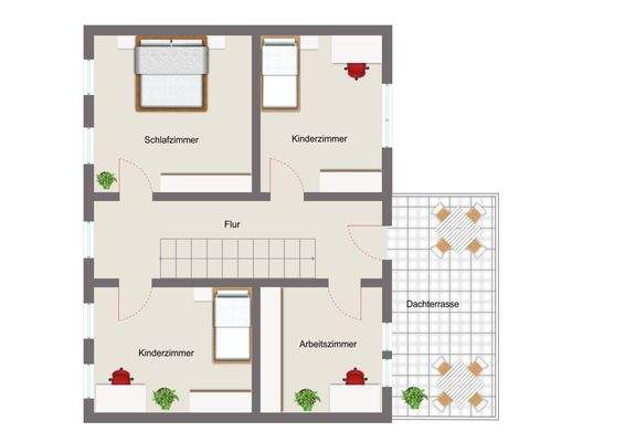 Grundriss Obergeschoss