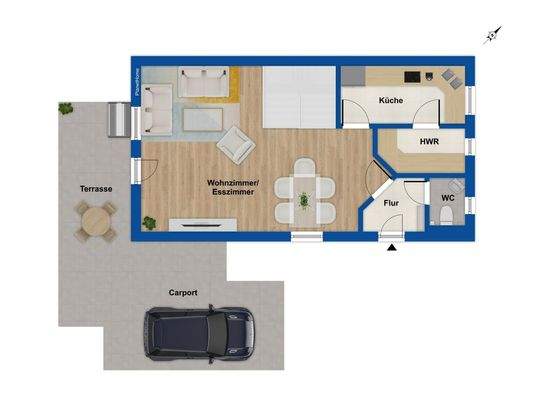 Grundriss Erdgeschoss