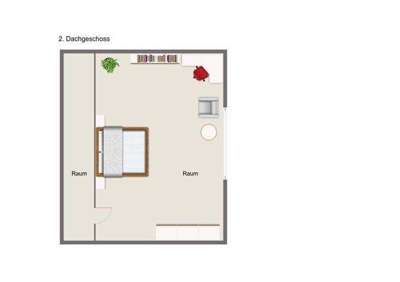 Grundriss 2. Dachgeschoss