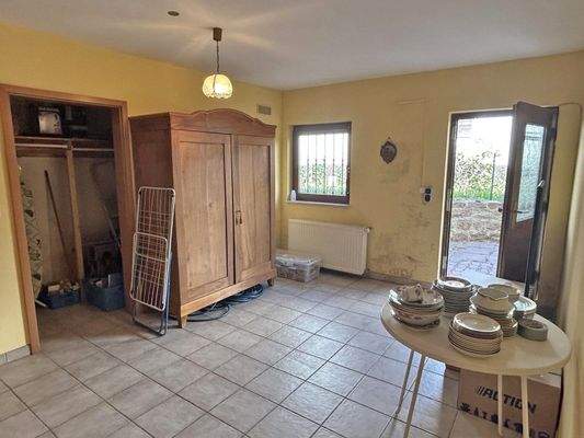 Seiteneingang Gartengeschoss