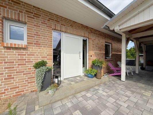 einladender Hauseingang