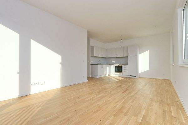 offener Wohn-Küchenbereich