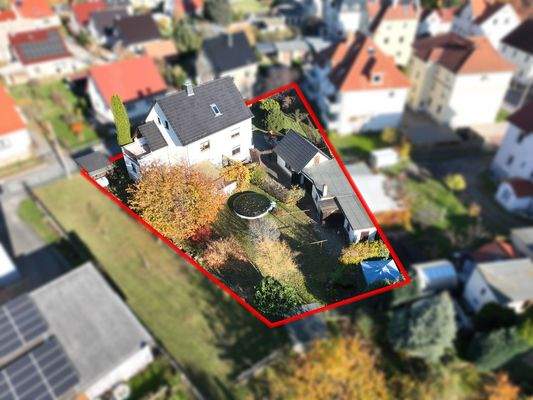 Grundstück-Luftbild