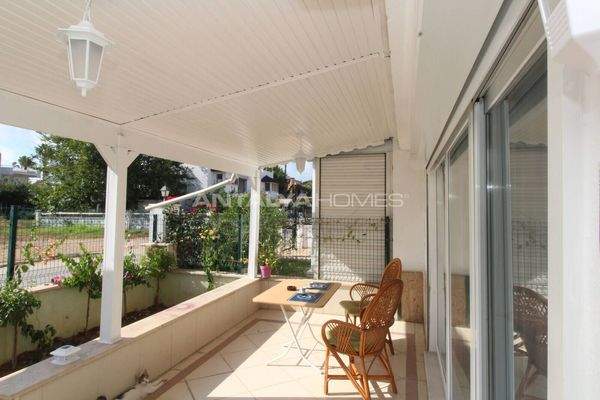 Furnished Semi-Detached Villa with Private Garden in Belek Antalya