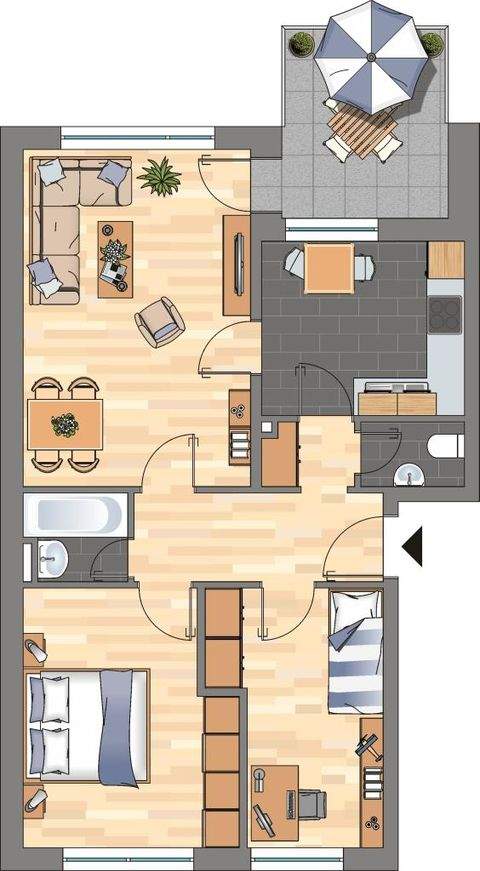 Wolfsburg Wohnungen, Wolfsburg Wohnung mieten