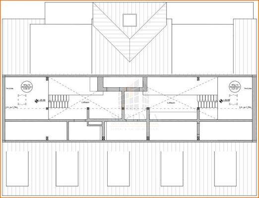 Grundriß Spitzboden