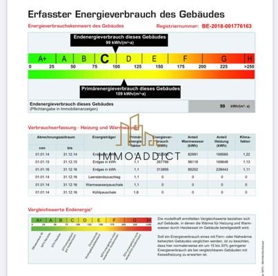 Energieausweis Kennzahlen 