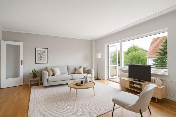 Visualisierung Wohnzimmer