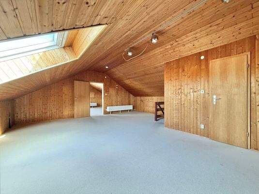 Dachgeschoss, Ausbaureserve