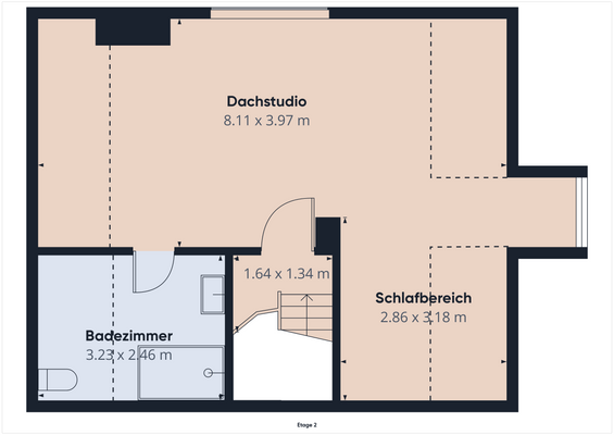 Grundriss Dachgeschoss