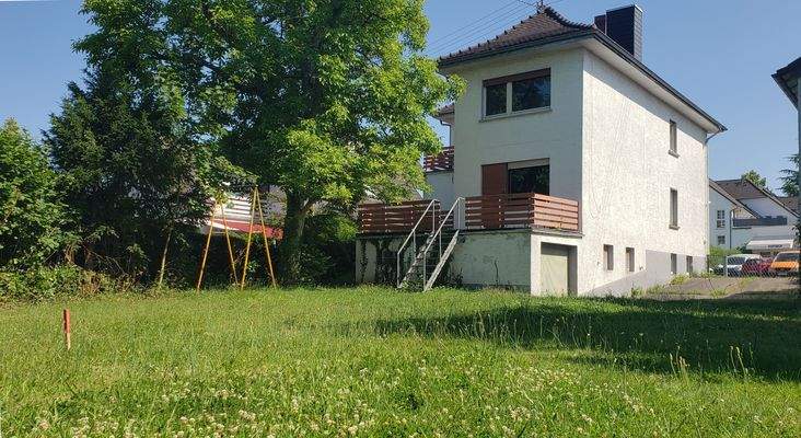 Haus, Gartenansicht