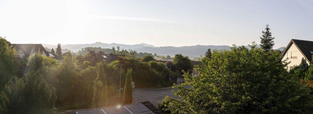 Blick nach Osten vom Dach 