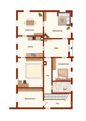 Grundriss Erdgeschoss