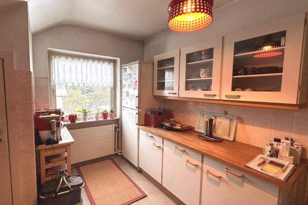 Einbauküche im Obergeschoss